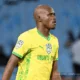 Bathusi Aubaas milieu défensif Mamelodi Sundowns action PSL 2025 2026