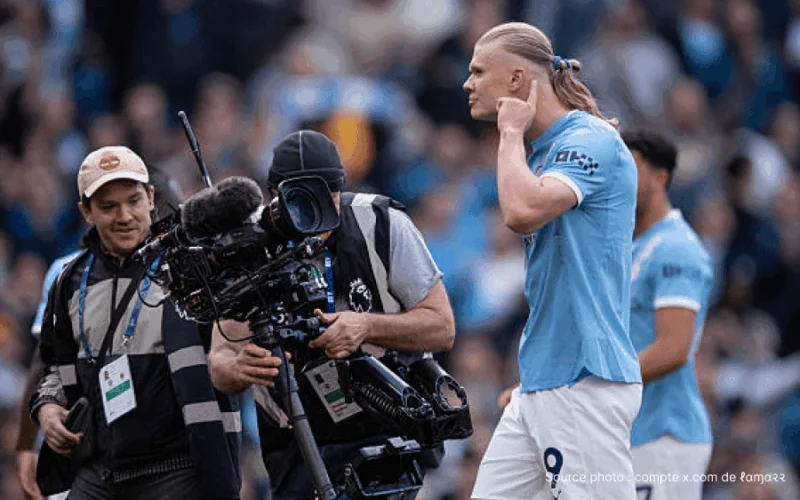 Erling Haaland but 23 Manchester City Arsenal Etihad Premier League 2026