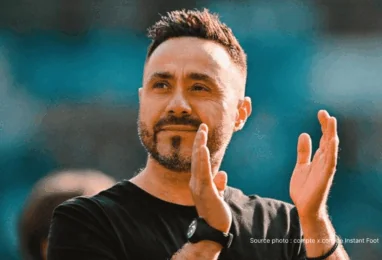 Roberto De Zerbi nouveau manager Tottenham Hotspur conférence presse mars 2026