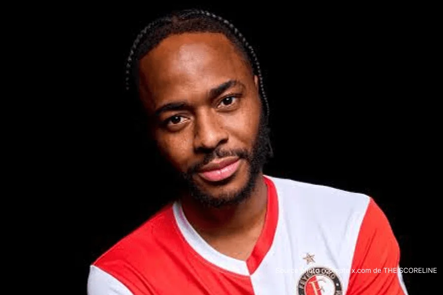 Raheem Sterling Manchester City célébration but Premier League titre