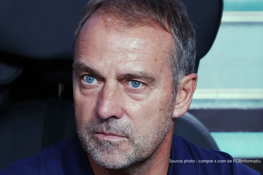 Hansi Flick conférence presse Barcelone déclaration Lewandowski focalisé avril 2026