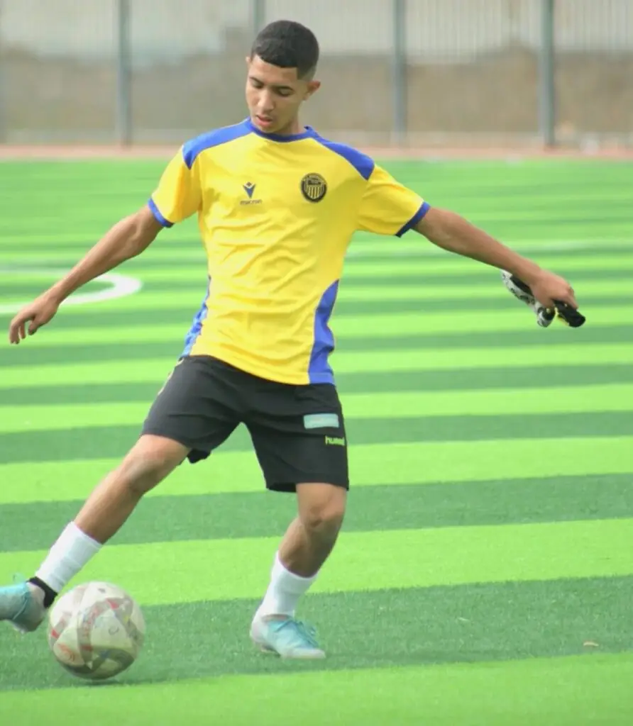 Sélection algérienne U17 en tenue lors des matchs de qualification CAN 2026