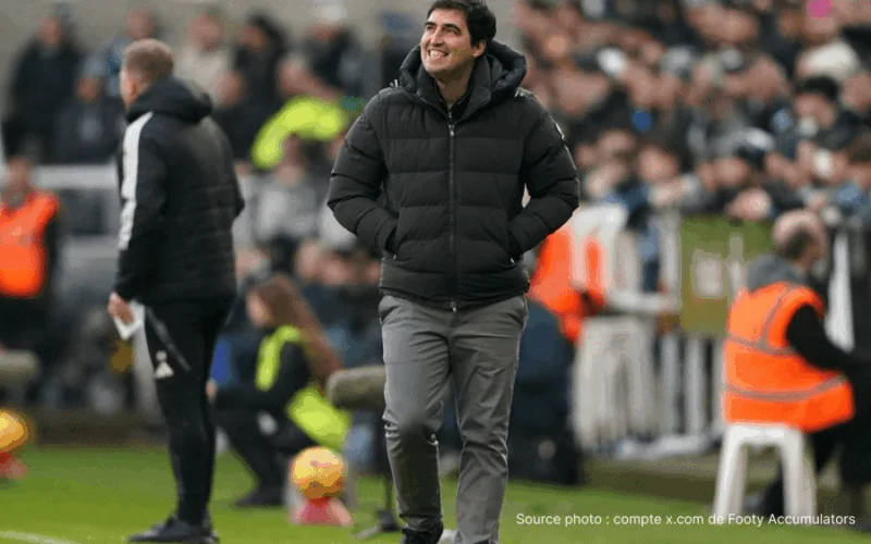 Andoni Iraola entraîneur Bournemouth conférence presse Vitality Stadium avril 2026