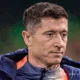 Robert Lewandowski FC Barcelone célèbre but Liga Champions 2026