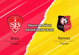Pronostic Brest vs Rennes Ligue 1 journée 28 Derby Breton 4 avril 2026 Stade Francis-Le Blé bookmakers-rdc