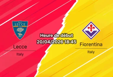 Pronostic Lecce – Fiorentina : la Viola s'envole-t-elle vers l'Europe ?