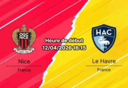 Pronostic Nice vs Le Havre Ligue 1 29e journée 12 avril 2026 Allianz Riviera – analyse et cotes