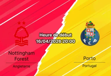 Pronostic Nottingham Forest vs FC Porto Europa League quart de finale retour 2026 – The City Ground Nottingham