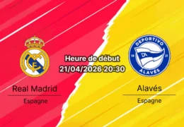 Pronostic Real Madrid vs Deportivo Alavés La Liga 21 avril 2026 – analyse cotes H2H Mbappé journée 32 Estadio Santiago Bernabéu