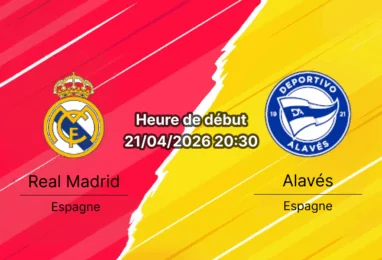 Pronostic Real Madrid vs Deportivo Alavés La Liga 21 avril 2026 – analyse cotes H2H Mbappé journée 32 Estadio Santiago Bernabéu