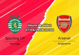 Pronostic Sporting CP vs Arsenal - Quart de finale Ligue des Champions 7 avril 2026 - Estádio José Alvalade Lisbonne - Analyse tactique cotes et paris recommandés