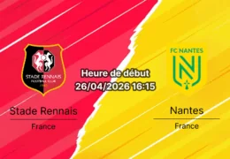 Pronostic Stade Rennais vs FC Nantes – Ligue 1 McDonald's journée 31, 26 avril 2026 – Roazhon Park Rennes – Analyse, cotes et paris sur bookmakers-rdc.com