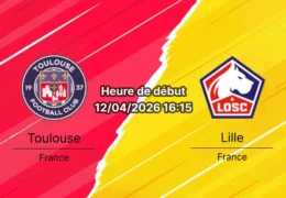 Pronostic Toulouse vs Lille Ligue 1 29e journée 12 avril 2026 Stadium Municipal – analyse et cotes