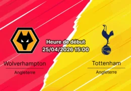Pronostic Wolverhampton Wanderers vs Tottenham Hotspur Premier League journée 34 – analyse et cotes du 25 avril 2026 au Molineux Stadium