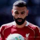 Mohamed Salah célèbre son neuvième but en derby de Merseyside en Premier League