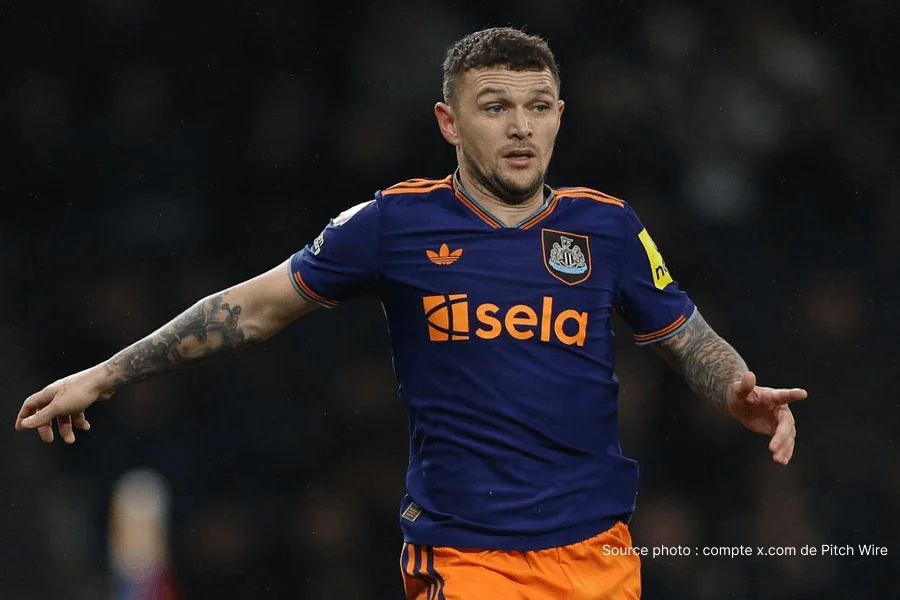 Kieran Trippier capitaine latéral droit Newcastle United Premier League 2025-26