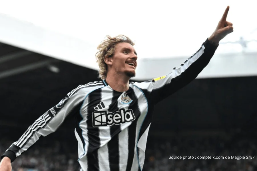 Nick Woltemade en action sous le maillot de Newcastle United Premier League 2026