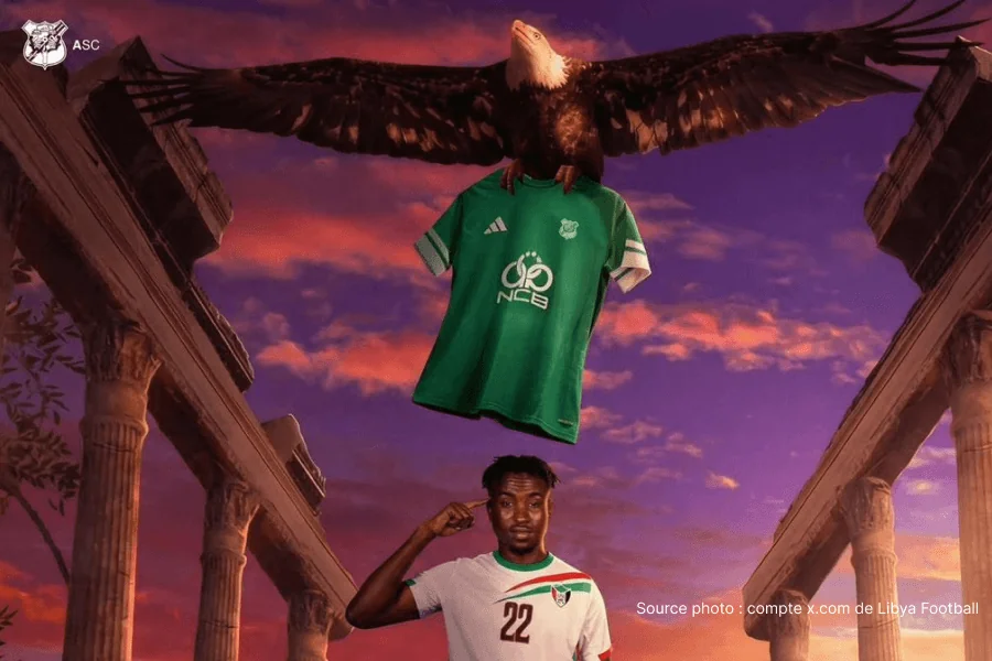 Al-Jazouli Nouh buteur pour Al Akhdar SC en J1 du Championship Group B lors du match contre Al Nasr Benghazi mai 2026