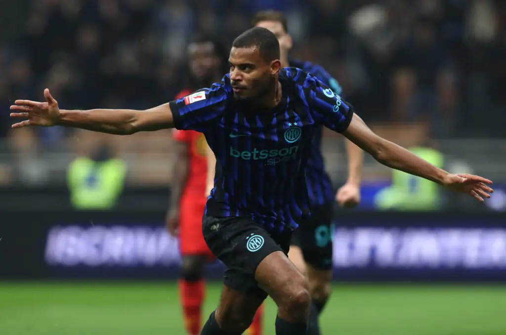 Andy Diouf milieu franco-sénégalais de l'Inter Milan dans le projet de Cristian Chivu — finale de Coppa Italia 13 mai 2026 contre Lazio

