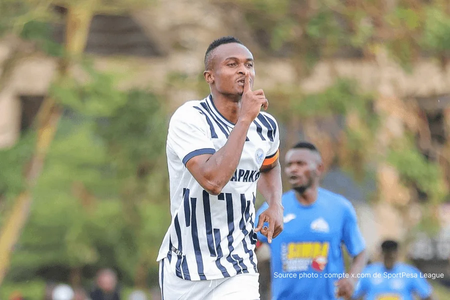 Capitaine Clifton Miheso Sofapaka FC lors de son dernier match en SportPesa Premier League – Kasarani Annex mai 2026
