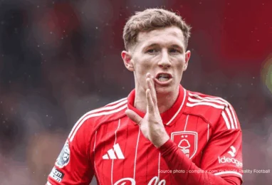 Elliot Anderson milieu Nottingham Forest, cible principale Manchester City priorité mercato été 2026 – Premier League anglaise