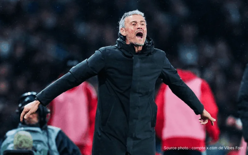 Luis Enrique entraîneur PSG en conférence de presse avant Luis Enrique rotation Lens PSG Budapest — Ligue 1 13 mai 2026 Stade Bollaert-Delelis
