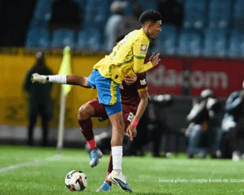 Tashreeq Matthews Mamelodi Sundowns ailier gauche Premier Soccer League 2026