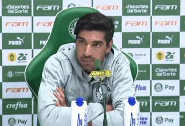 Abel Ferreira entraîneur Palmeiras avant Palmeiras Cerro Porteño Libertadores 21 mai 2026 – Nubank Parque São Paulo