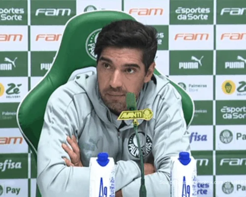 Abel Ferreira entraîneur Palmeiras avant Palmeiras Cerro Porteño Libertadores 21 mai 2026 – Nubank Parque São Paulo