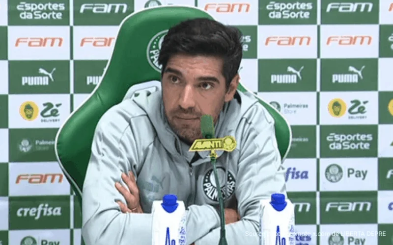 Abel Ferreira entraîneur Palmeiras avant Palmeiras Cerro Porteño Libertadores 21 mai 2026 – Nubank Parque São Paulo