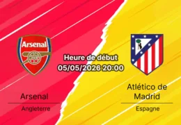 Pronostic Arsenal FC vs Atlético de Madrid – Demi-finale retour Ligue des Champions UEFA 5 mai 2026 – Analyse xG H2H absences et cotes de paris – bookmakers-rdc.com