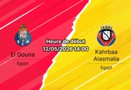 Pronostic El Gouna Kahrbaa Alasmalia — Stade Khaled Beshara, Egyptian Premier League groupe de relégation 12 mai 2026