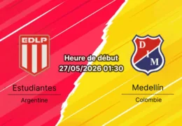 Pronostic Estudiantes La Plata Independiente Medellín – Estadio UNO Jorge Luis Hirschi, Copa Libertadores Groupe A, 27 mai 2026