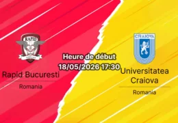 Pronostic Rapid Bucuresti - Universitatea Craiova