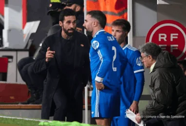 Dani Carvajal capitaine Real Madrid avant ses adieux au Santiago Bernabéu le 23 mai 2026 face à l'Athletic Bilbao – La Liga 38e journée