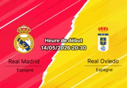 Pronostic Real Madrid Real Oviedo – Santiago Bernabéu, LaLiga EA Sports J36, 14 mai 2026