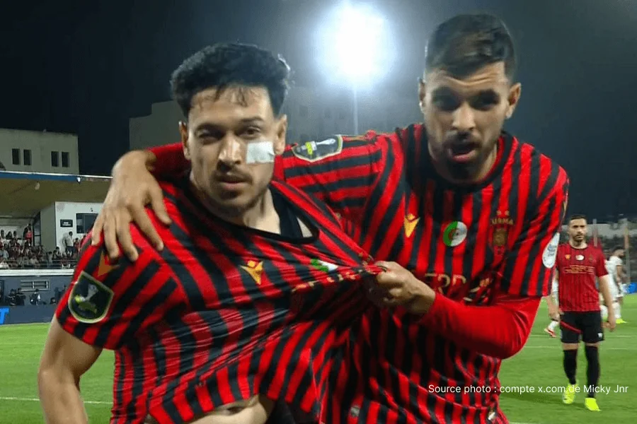Ahmed Khaldi USM Alger suspendu finale Zamalek USM Alger 9 mai — spécialiste penalties CAF Confederation Cup 2025-26