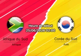 Pronostic Afrique du Sud Corée du Sud — Estadio BBVA Monterrey, Coupe du Monde 2026 Groupe A, 25 juin 2026