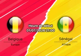 Pronostic Belgique Sénégal – seizième de finale Coupe du Monde 2026 au Lumen Field de Seattle le 1er juillet 2026
