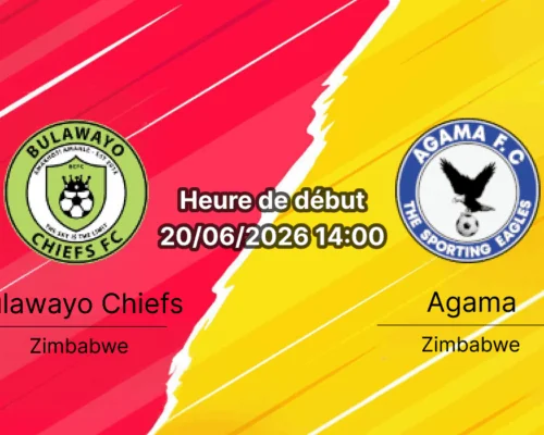 Pronostic Bulawayo Chiefs Agama – Luveve Stadium Bulawayo, Zimbabwe Premier Soccer League, 20 juin 2026
