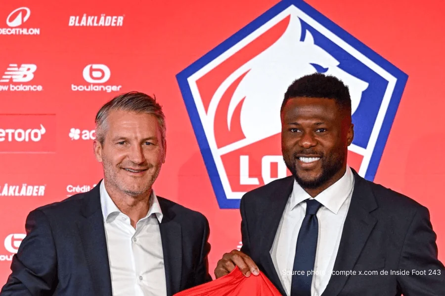 Chancel Mbemba défenseur central LOSC Lille en fin de contrat juin 2026 — stars RDC fin de contrat été 2026 Léopards Mondial