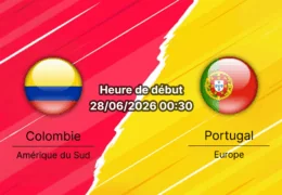 Pronostic Colombie Portugal – Hard Rock Stadium de Miami Gardens, Groupe K Coupe du Monde 2026, nuit du 28 juin