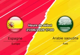 Pronostic Espagne Arabie saoudite – Mercedes-Benz Stadium Atlanta, Coupe du Monde 2026, Groupe H, 21 juin 2026