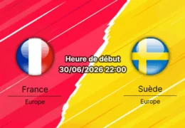 Pronostic France Suède – MetLife Stadium East Rutherford, 16e finale Coupe du Monde 2026, 30 juin 2026