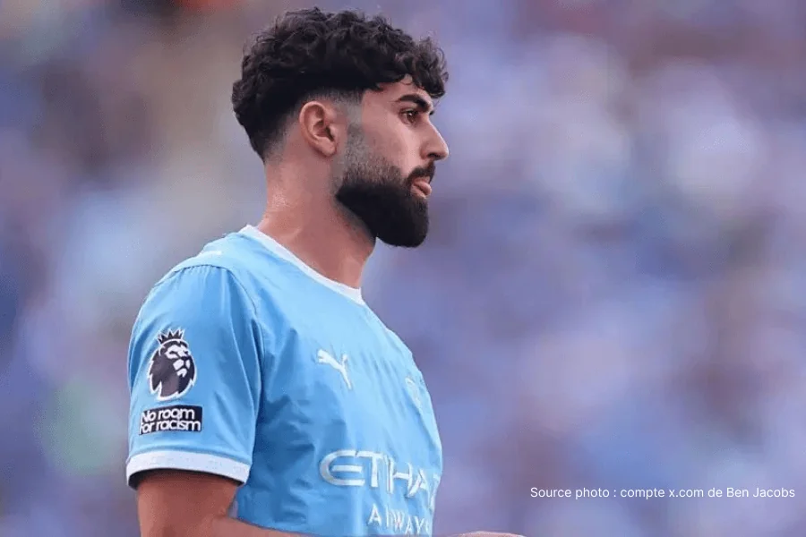 Joško Gvardiol à l'entraînement de Manchester City après sa fracture du tibia droit en janvier 2026 — retour au jeu avant le Mondial 2026 avec la sélection croate