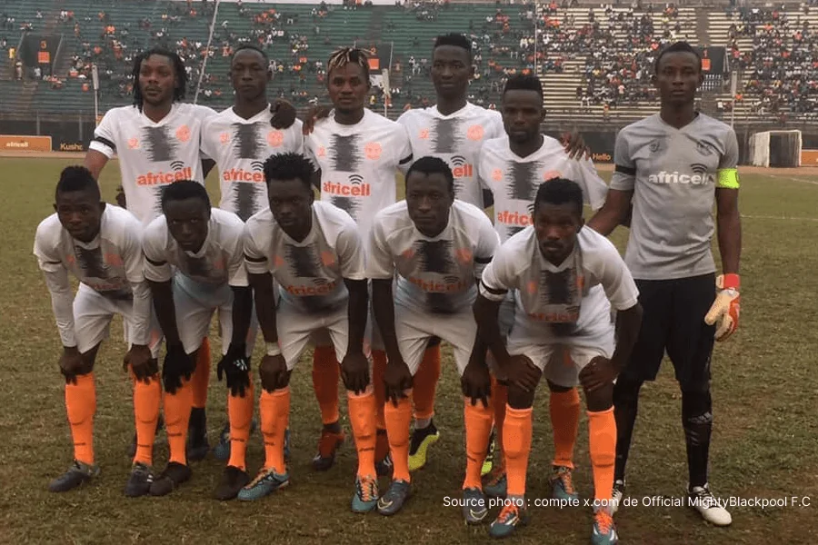 Mighty Blackpool East End Lions finale Orange FA Cup Sierra Leone 2026 — Bo Southern Arena