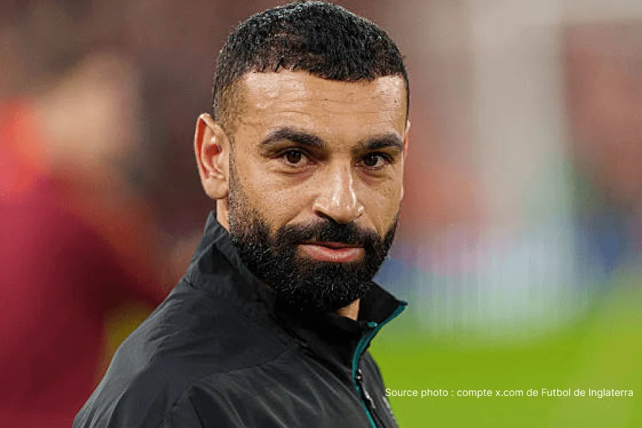Mohamed Salah sous le maillot de l'Égypte — Groupe G du Mondial 2026 face à la Belgique à Seattle le 15 juin 2026