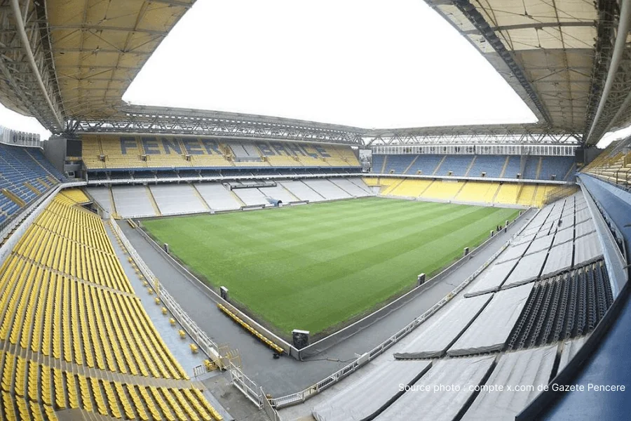 Stade de Fenerbahçe à Istanbul — le club turc aurait proposé un contrat de 90 millions d'euros sur trois ans à Mohamed Salah
