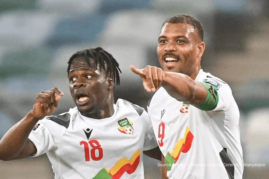 Steve Mounié capitaine du Bénin en convalescence après opération du ménisque mai 2026 – absent pour Bénin Niger 5 juin Casablanca
