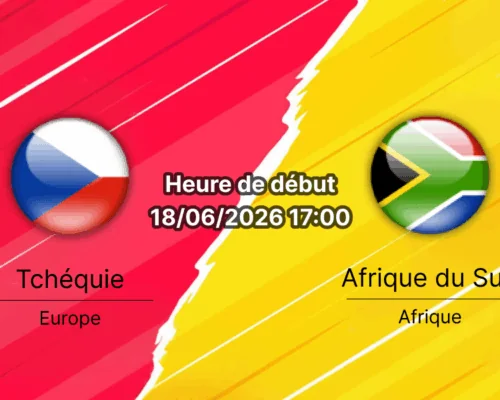 Pronostic République tchèque Afrique du Sud – Mercedes-Benz Stadium Atlanta, Coupe du Monde 2026 Groupe A, 18 juin 2026